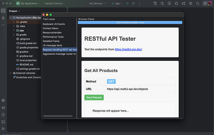 Android Studio with JCEF